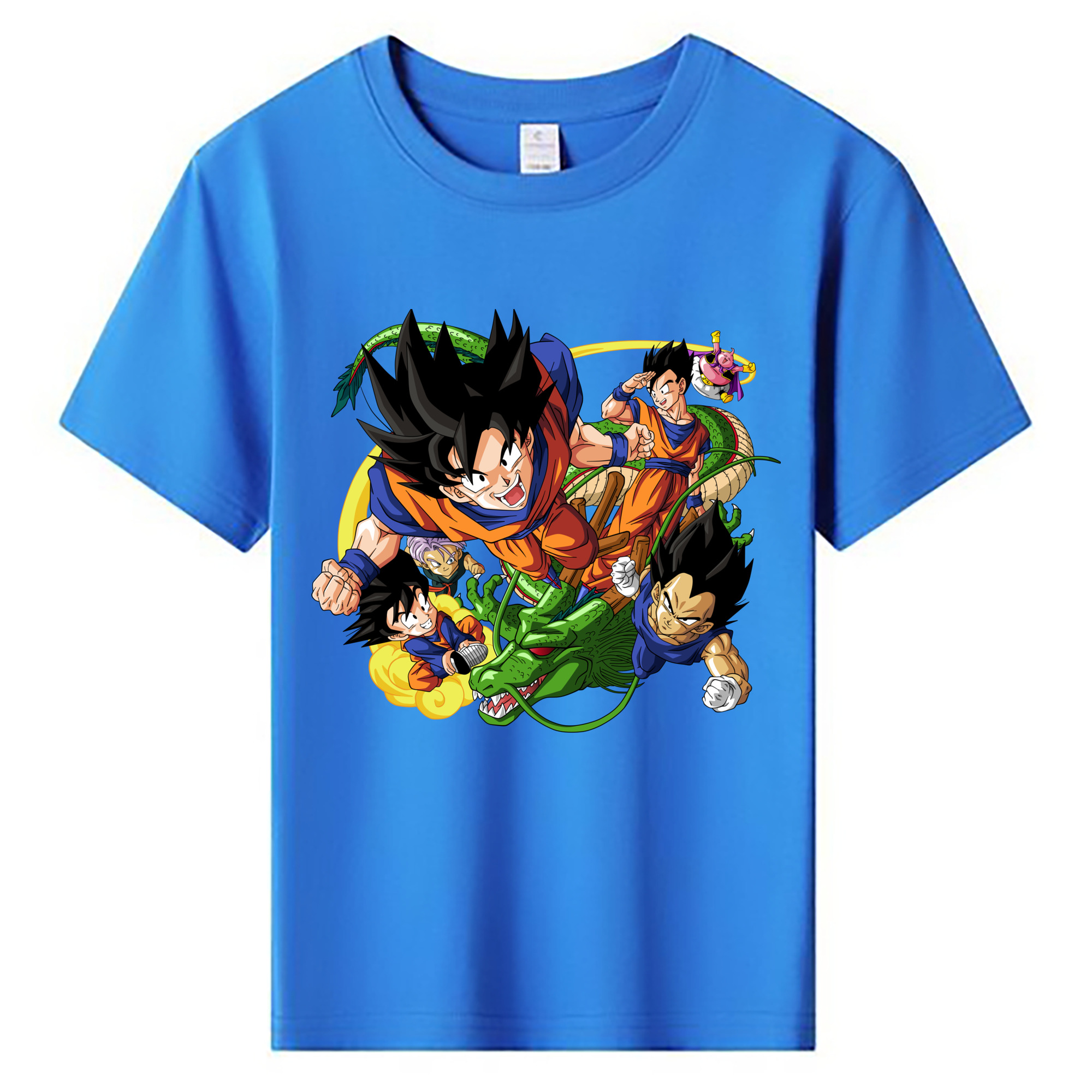 （画像用） ドラゴンボール DRAGON BALL 綿100％キッズTシャツ（フロントプリント）